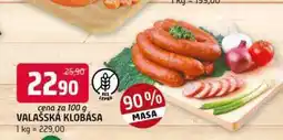 Terno VALAŠSKÁ KLOBÁSA 100 g nabídka