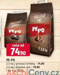 Terno PE-PO 2,5 kg grilovaci brikety nabídka