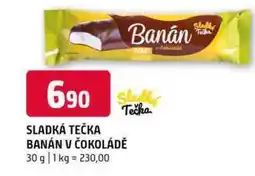 Terno SLADKÁ TEČKA BANÁN V ČOKOLÁDĚ 30 g nabídka