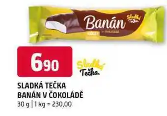 Terno SLADKÁ TEČKA BANÁN V ČOKOLÁDĚ 30 g nabídka