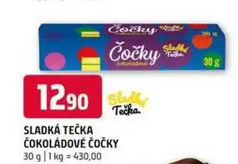 Terno SLADKÁ TEČKA Tečka ČOKOLÁDOVÉ ČOČKY 30 g nabídka