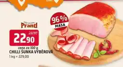 Terno CHILLI ŠUNKA VÝBĚROVÁ 100 g nabídka
