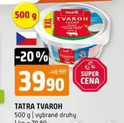 Terno TATRA TVAROH 500 g nabídka
