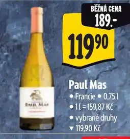 Albert Paul Mas nabídka
