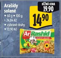 Albert Arašídy solené nabídka