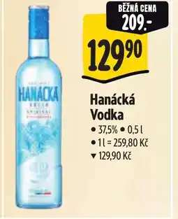 Albert Hanácká Vodka nabídka