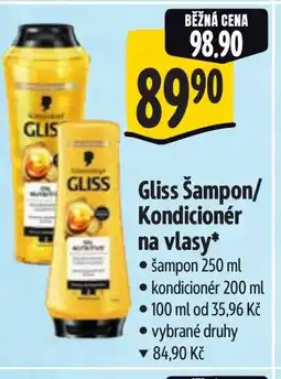 Albert Gliss Šampon/ Kondicionér na vlasy nabídka
