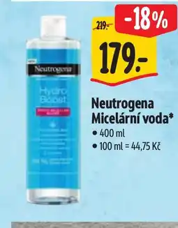 Albert Neutrogena Micelární voda nabídka