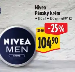 Albert NIVEA Pánský krém nabídka