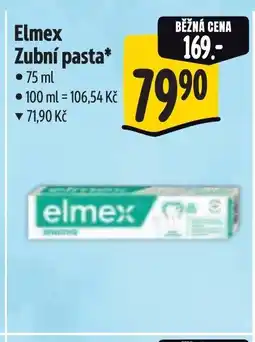 Albert Elmex Zubní pasta nabídka