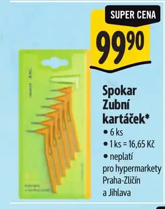 Albert Spokar Zubní kartáček nabídka