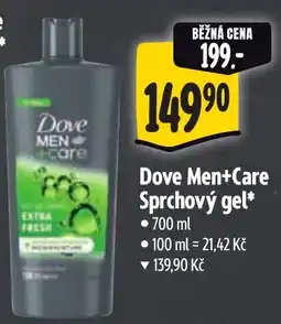 Albert Dove Men+Care Sprchový gel nabídka
