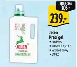 Albert JELEN Prací gel nabídka