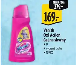 Albert Vanish Oxi Action Gel na skvrny nabídka