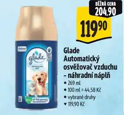 Albert Glade Automatický osvěžovač vzduchu - náhradní náplň nabídka