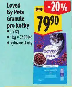 Albert Loved by pets granule pro kočky nabídka