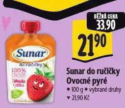 Albert Sunar do ručičky ovocné pyré nabídka