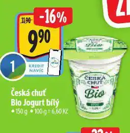Albert Česká chuť bio jogurt bílý nabídka
