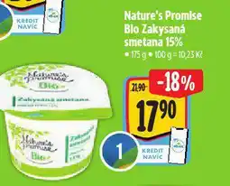 Albert Bio zakysaná smetana 15% nabídka