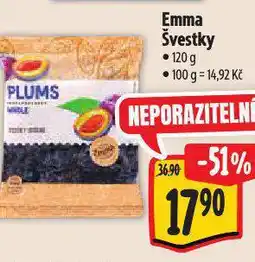 Albert Emma švestky nabídka