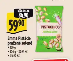 Albert Emma pistácie pražené solené nabídka