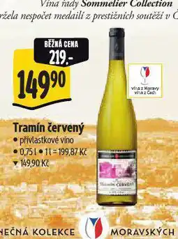 Albert Tramín červený nabídka
