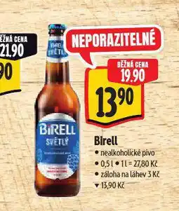 Albert Birell nealkoholické pivo nabídka