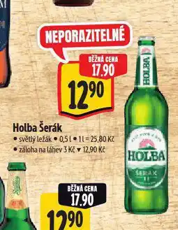Albert Pivo holba šerák nabídka