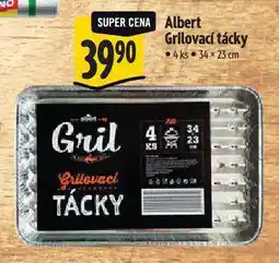 Albert Grilovací tácky nabídka