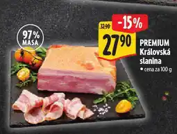 Albert Královská slanina nabídka