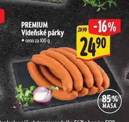 Albert Vídeňské párky nabídka