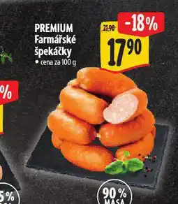 Albert Farmářské špekáčky nabídka
