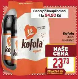 Billa Kofola nabídka