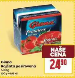 Billa Giana rajčata pasírovaná nabídka