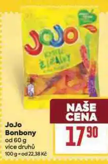 Billa Jojo bonbony nabídka