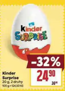 Billa Kinder suprise nabídka