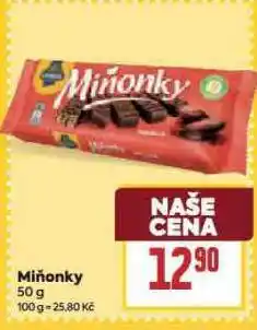 Billa Miňonky nabídka