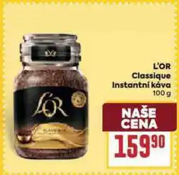 Billa L´or classique instatní káva nabídka