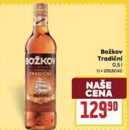 Billa Božkov tradiční nabídka