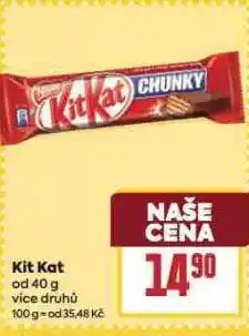 Billa Kit kat nabídka