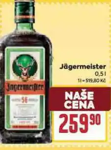 Billa Jagermeister nabídka
