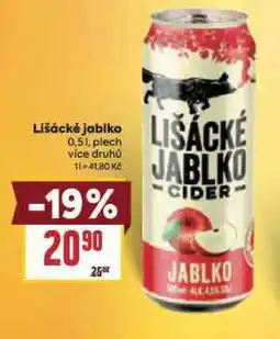 Billa Lišácké jablko nabídka
