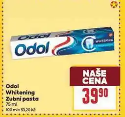 Billa Odol whitening zubní pasta nabídka