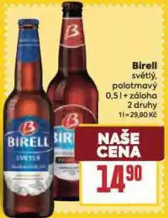 Billa Birell nabídka