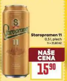 Billa Staropramen 11 nabídka