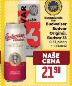 Billa Budvar 33 nabídka