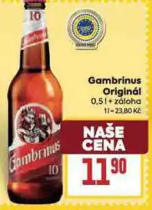 Billa Gambrinus originál nabídka