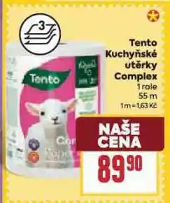 Billa Tento kuchyňské utěrky complex nabídka