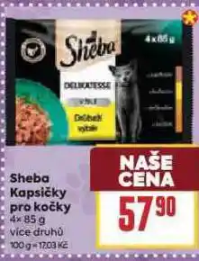 Billa Sheba kapsičky pro kočky nabídka