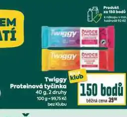 Billa Twiggy proteinová tyčinka nabídka